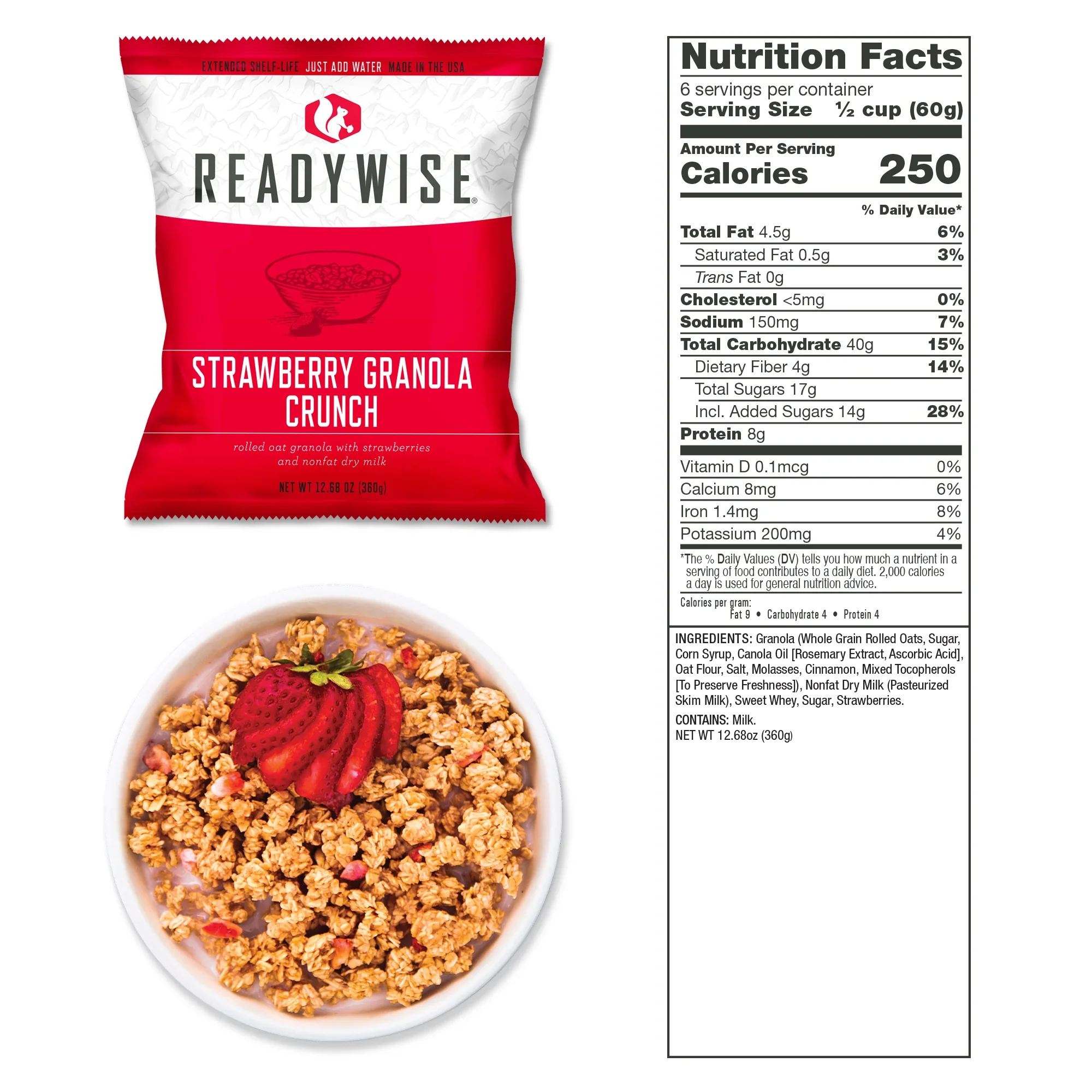 1080 Serving Package of Long Term Emergency Food Supply - Image 21