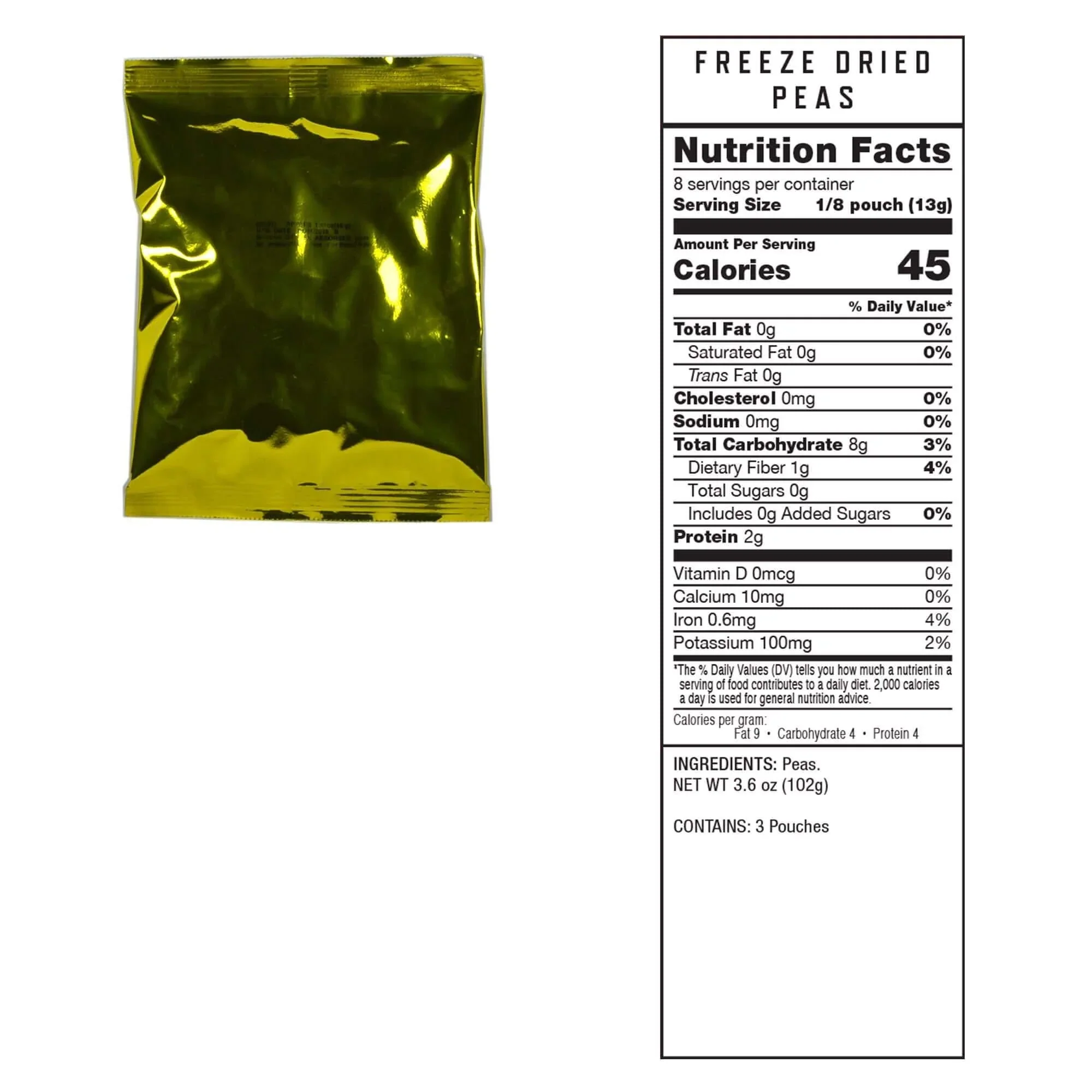 1440 Serving Freeze Dried Vegetables - Image 2