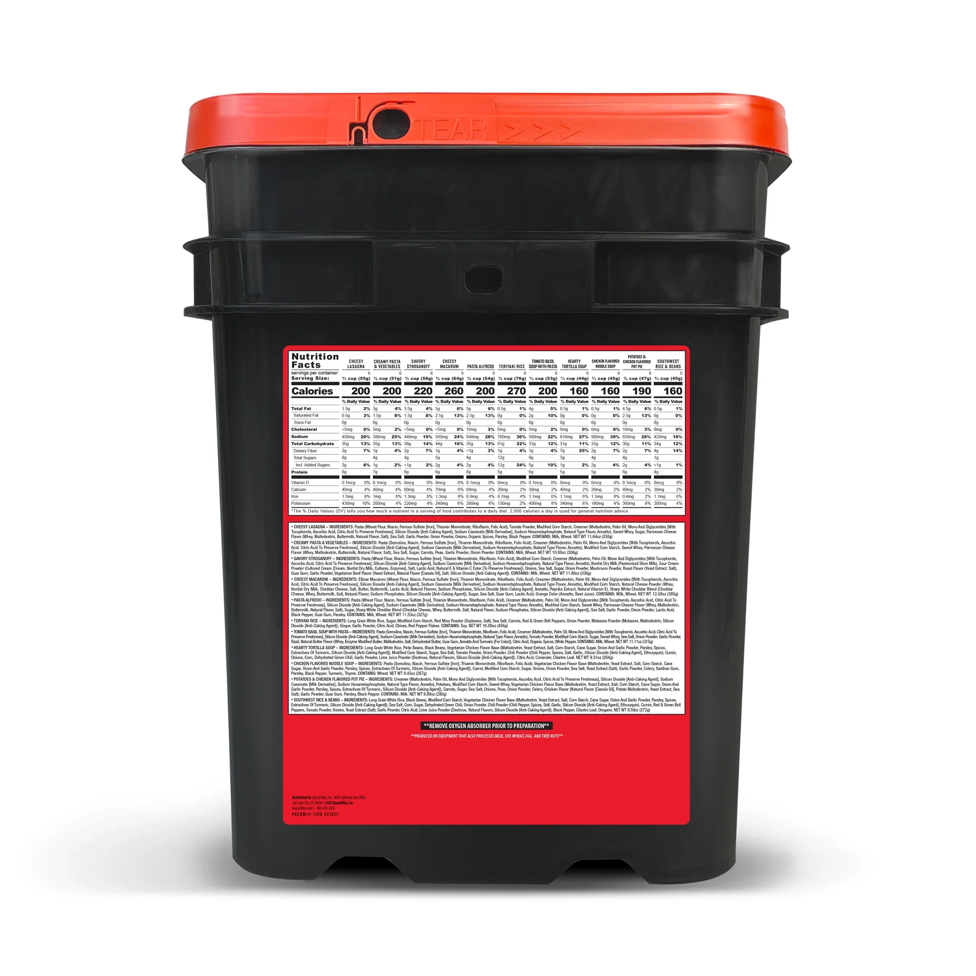 1440 Serving Package of Long Term Emergency Food Supply - Image 3