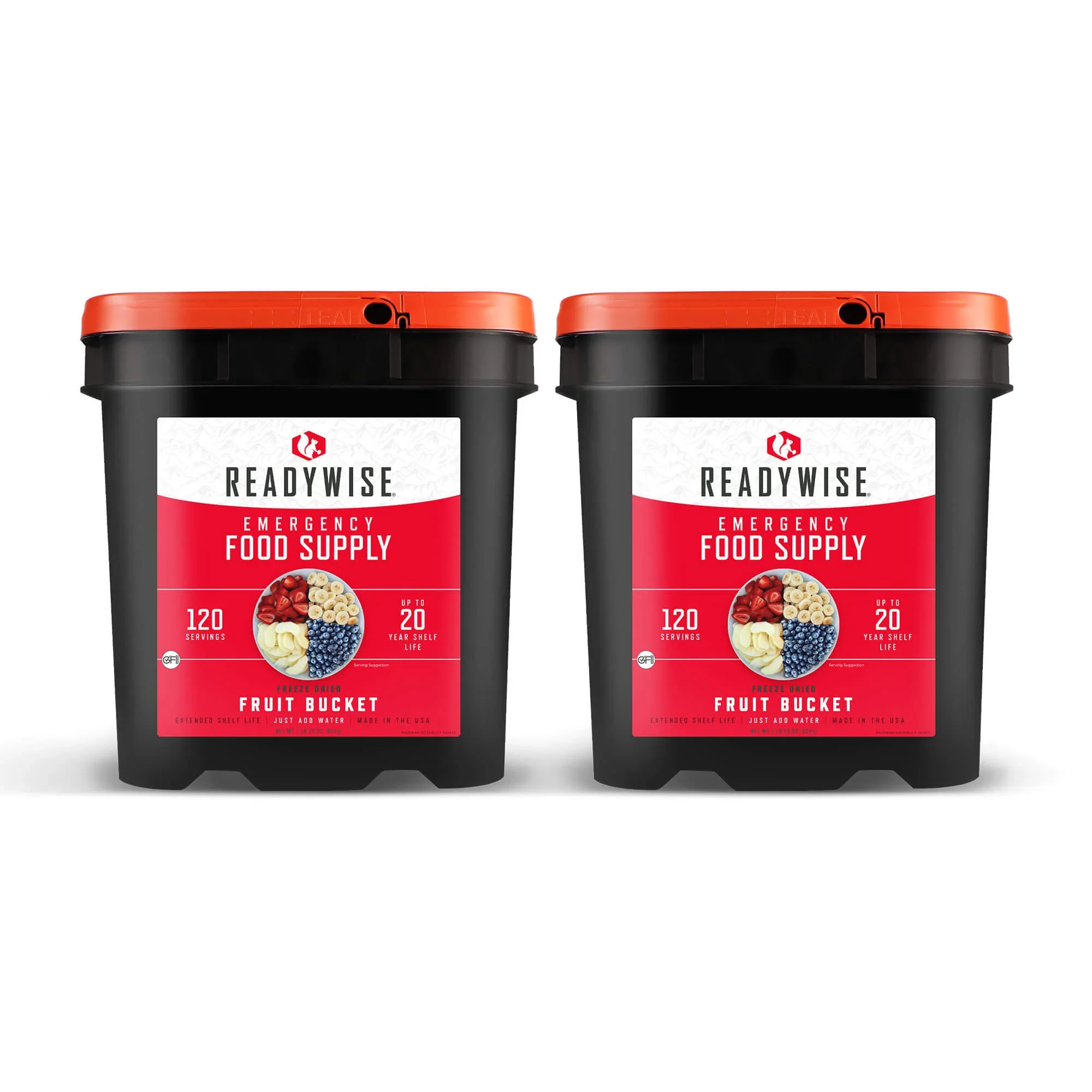 240 Serving Freeze Dried Fruit Bundle