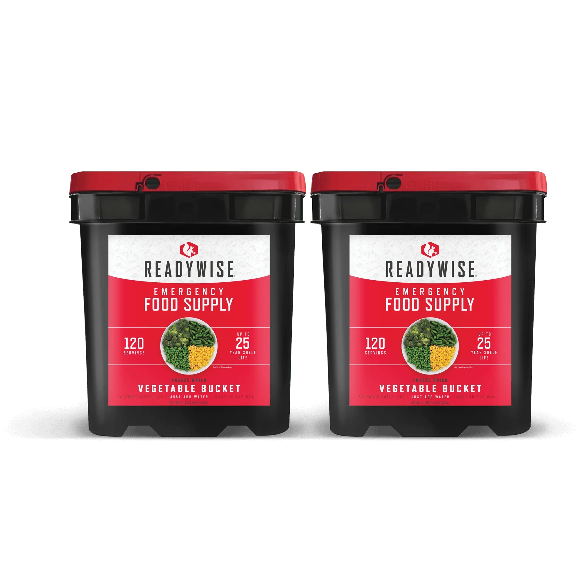 240 Serving Freeze Dried Vegetable Bundle