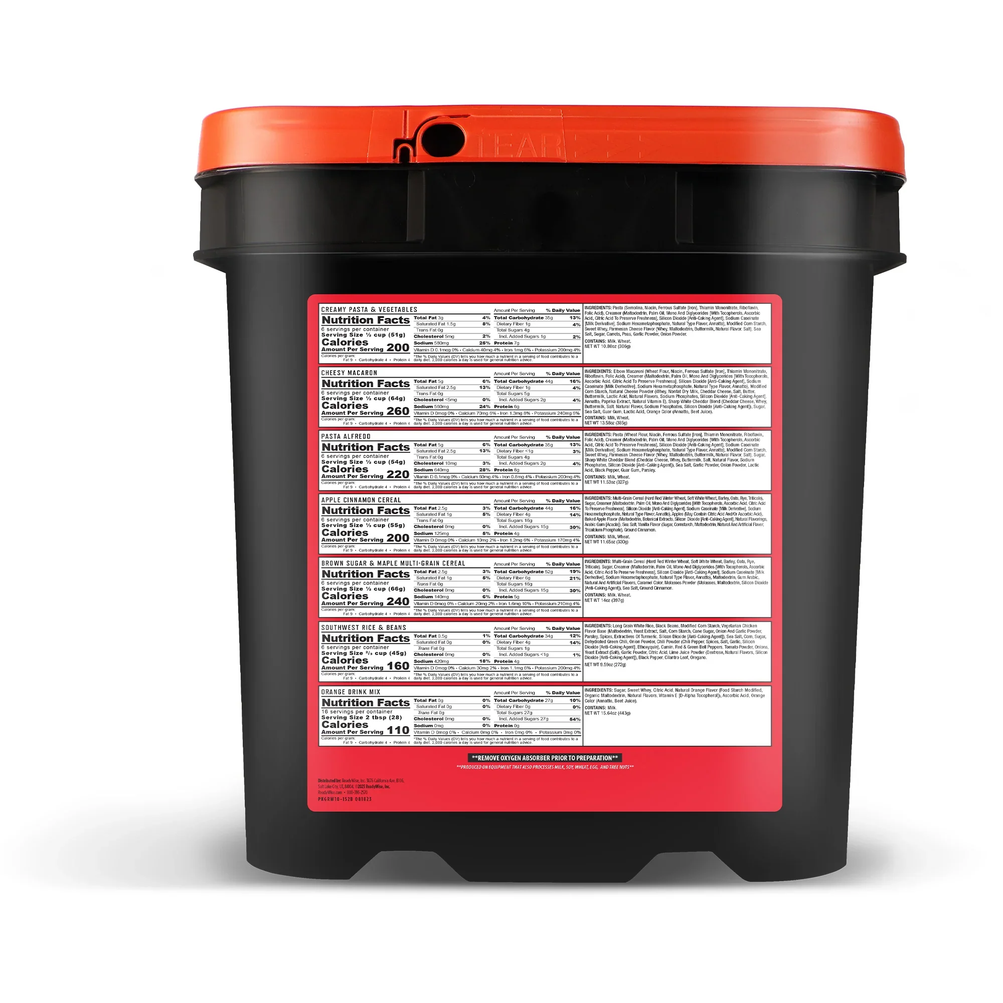 52 Serving Prepper Pack Bucket - Image 2