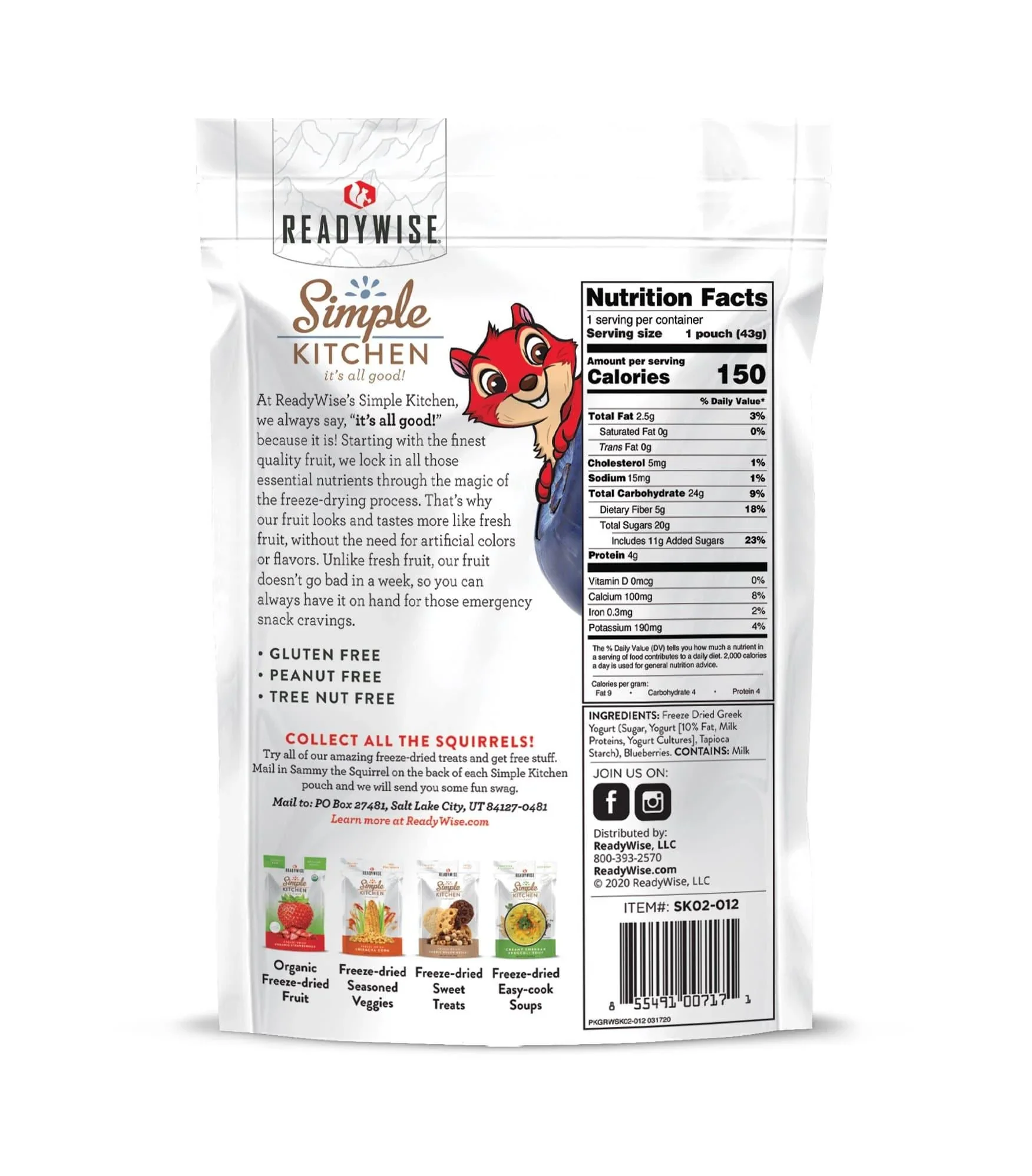 Freeze-Dried Blueberries & Yogurt - 6 Pack - Image 2