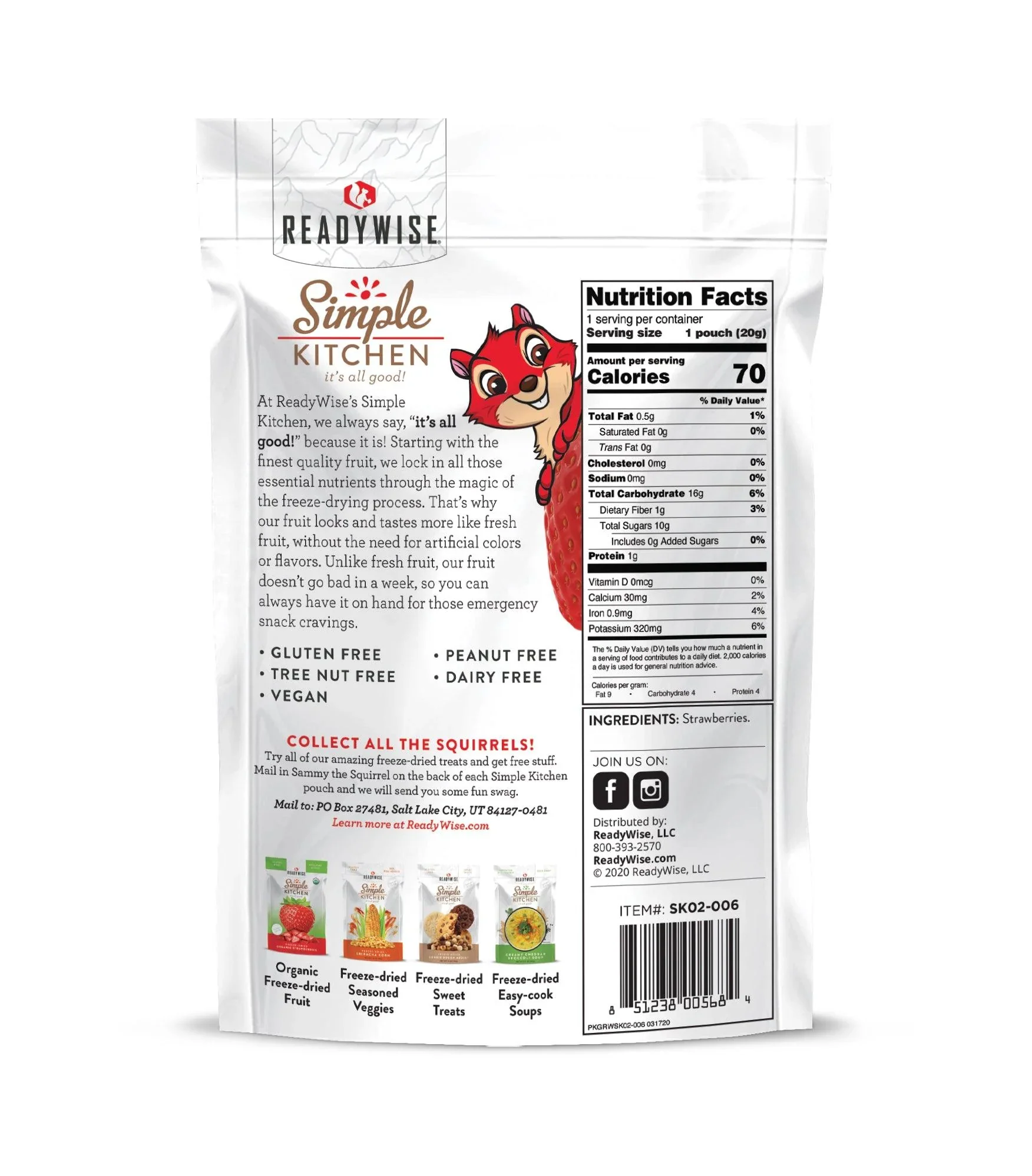 Freeze-Dried Strawberries - 6 Pack - Image 2