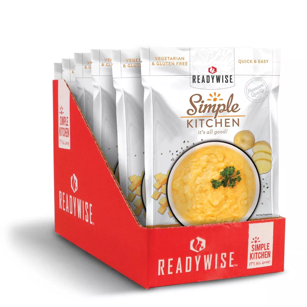ReadyWise Simple Kitchen Cheesy Potato Soup - 6 Pack - Image 4