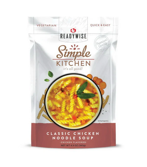Simple Kitchen Classic Chicken Noodle Soup - 6 Pack