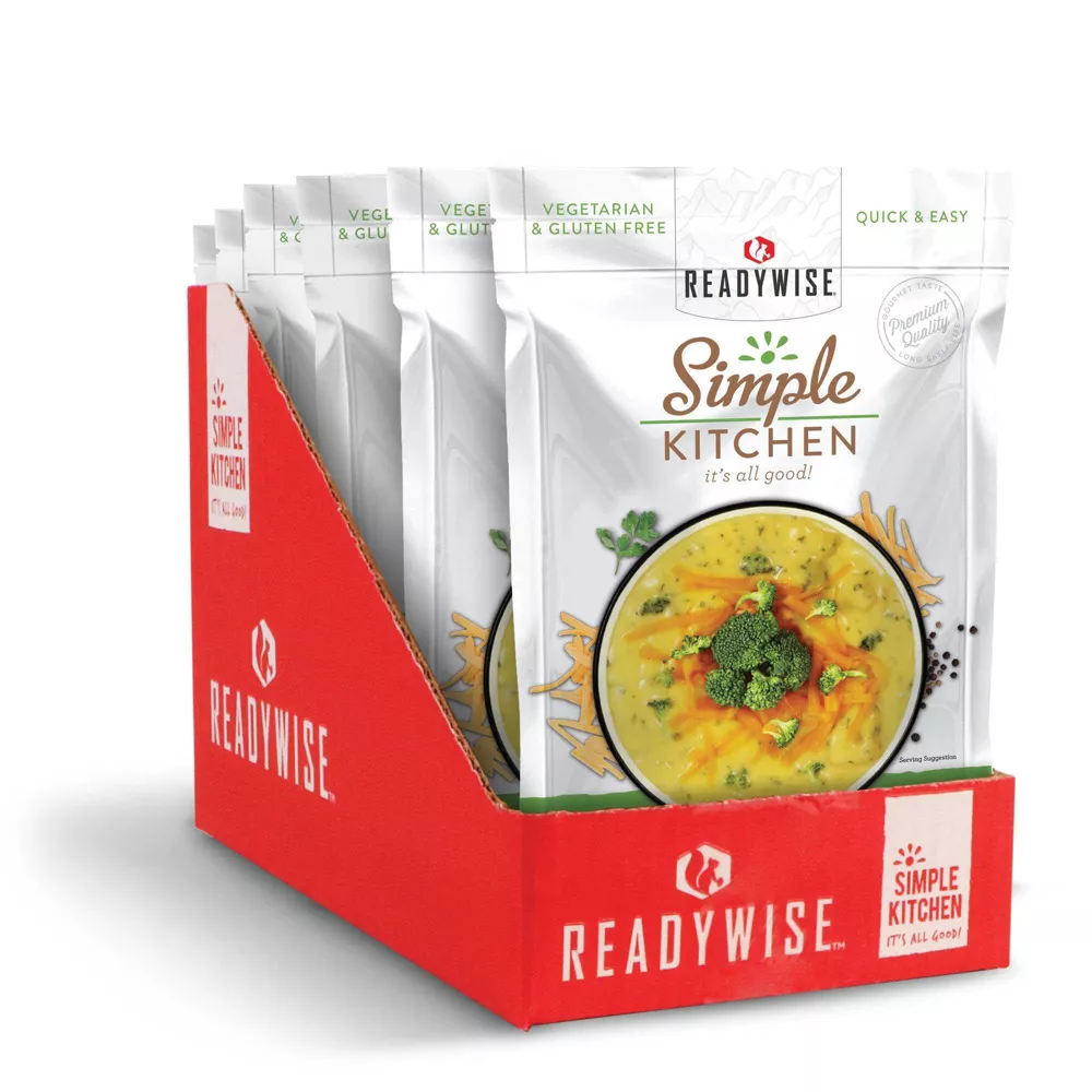 Simple Kitchen Creamy Cheddar Broccoli Soup - 6 Pack - Image 4