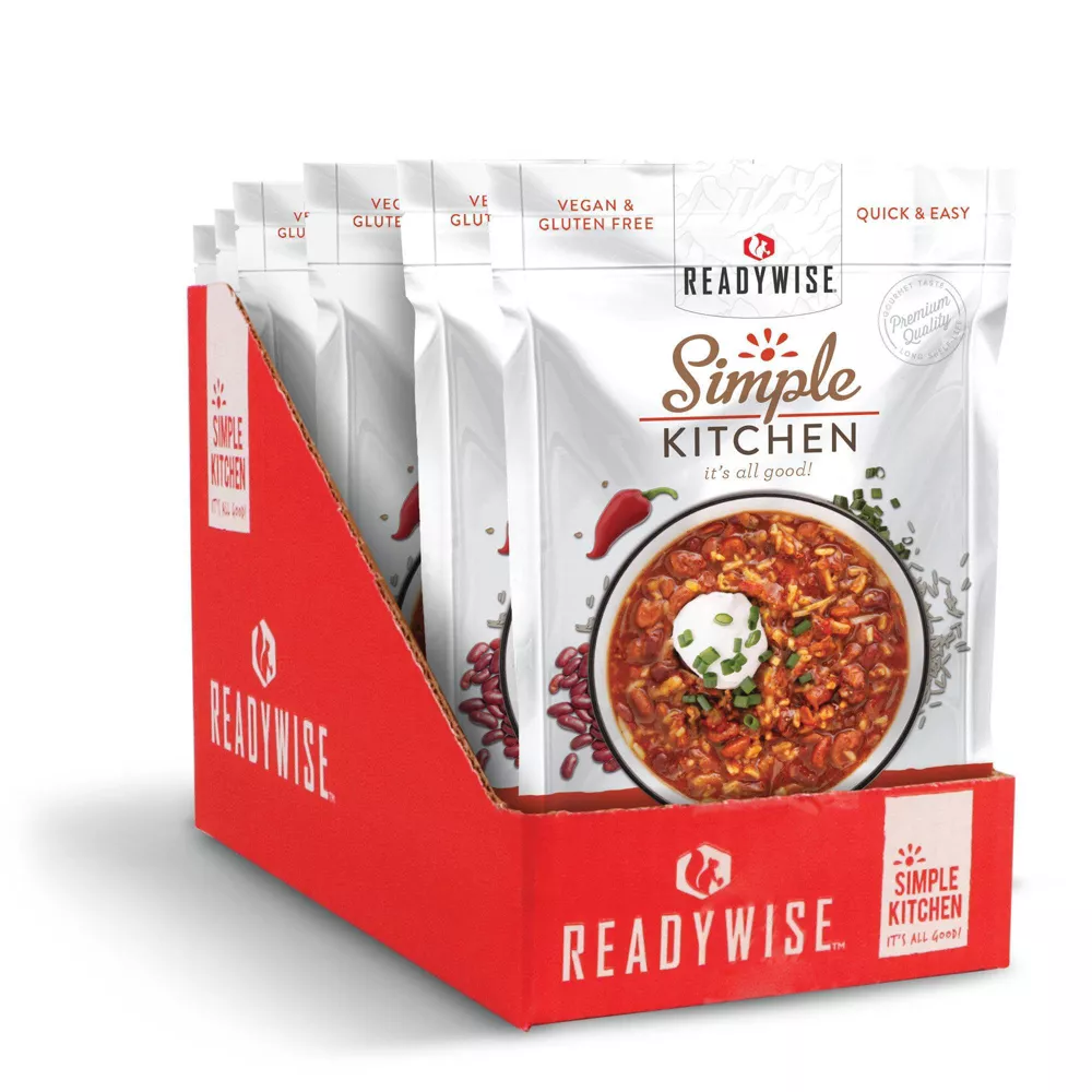 Simple Kitchen Hearty Veggie Chili Soup - 6 Pack - Image 4