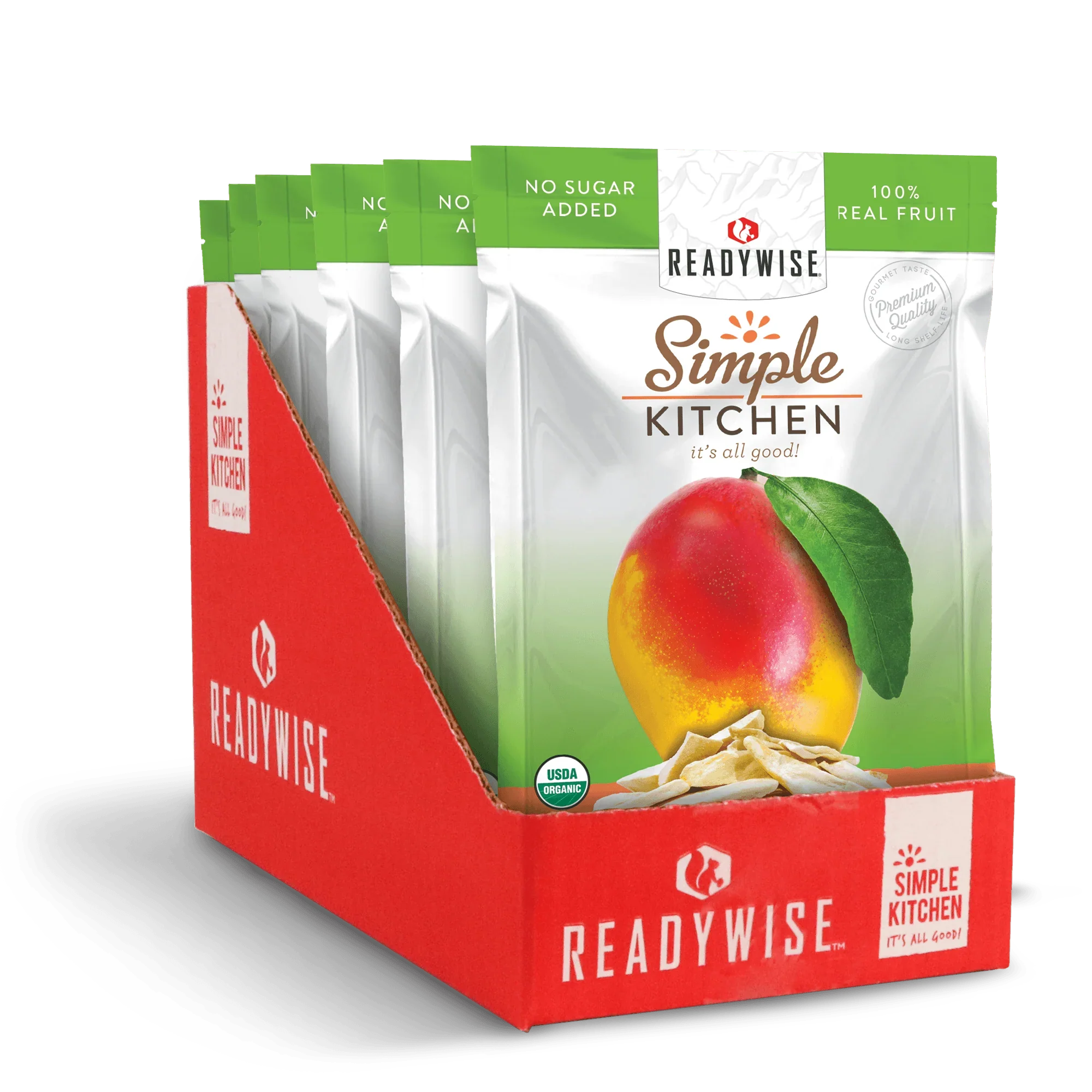 Simple Kitchen Organic Freeze-Dried Mangoes - 6 Pack - Image 3