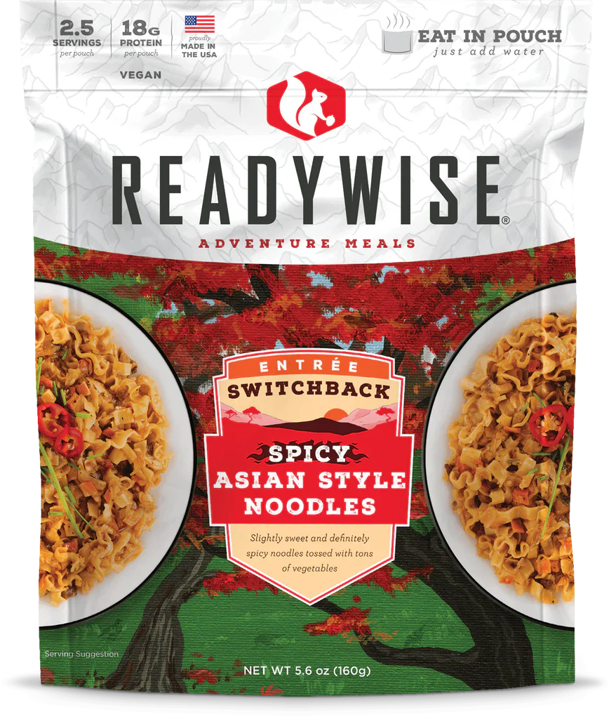 Switchback Spicy Asian Style Noodles